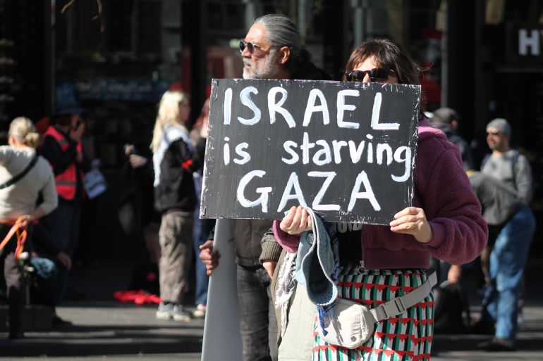 مظاهرة وطنية كبري في أستراليا دعما لغزة