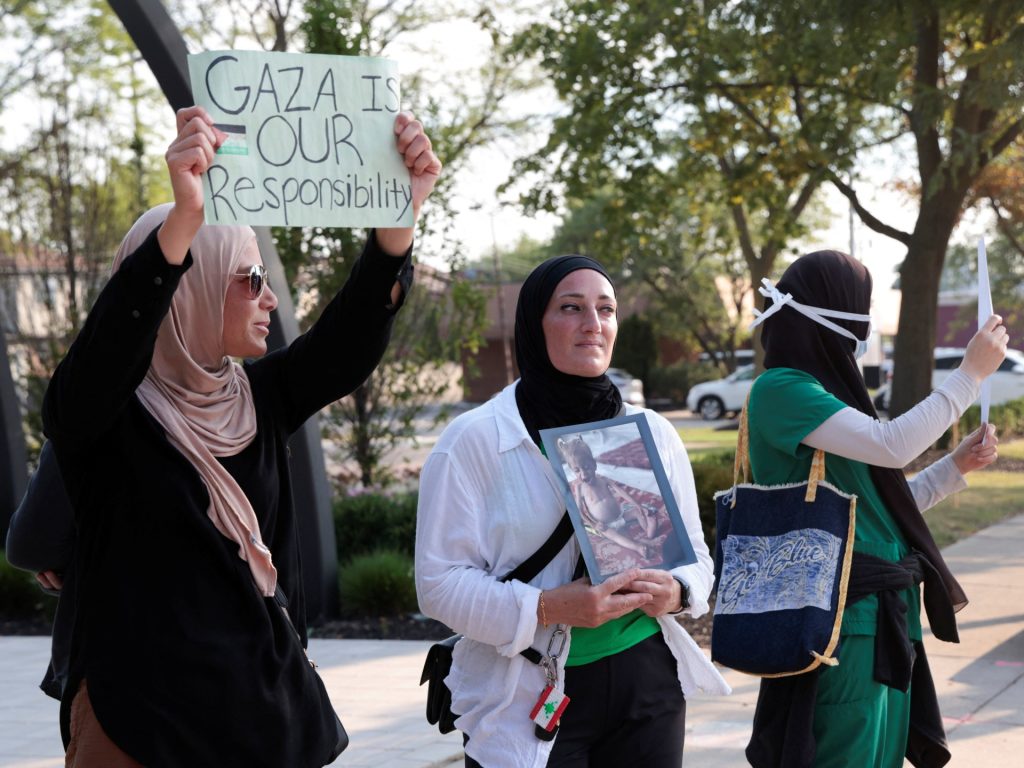 أضخم مؤتمر شعبي لدعم غزة في أميركا