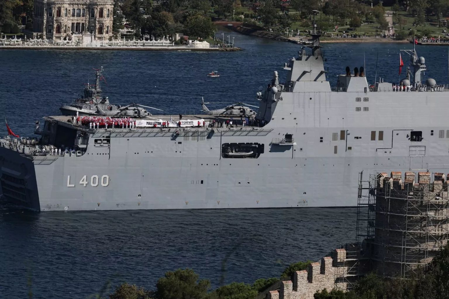 نيوزويك: تركيا تستعد لبدء التجارب البحرية لأول حاملة طائرات محلية الصنع