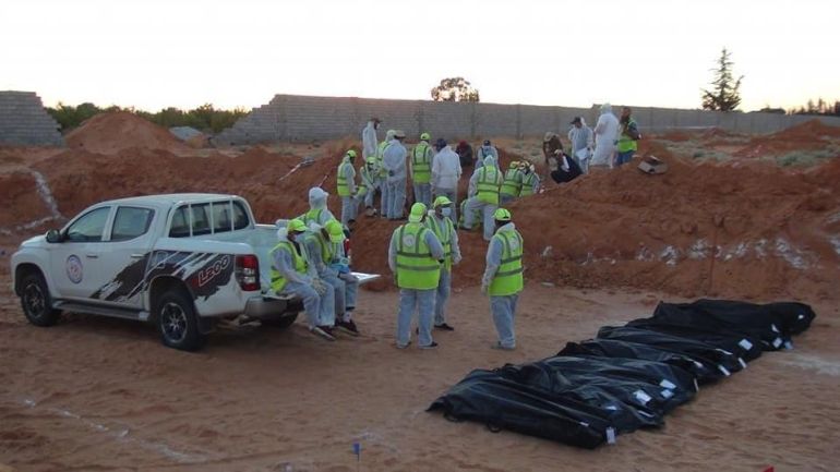 مقبرة جماعية في ترهونة