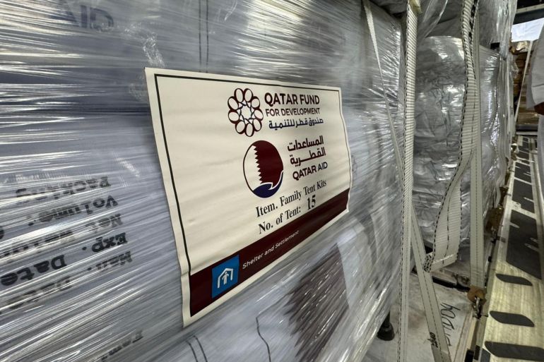 معدات ومساعدات قطرية تصل إلى مطار كابول، دعم لوجستي سريع لتعزيز جهود الإغاثة والمستشفيات الميدانية.