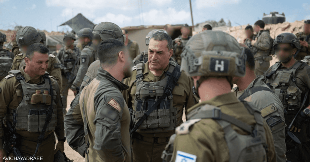 رئيس الأركان الإسرائيلي يتفقد غزة قبيل الهجوم المرتقب