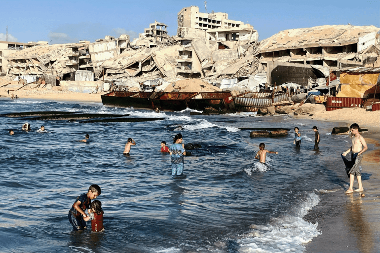 مشهد من البؤس صنعه النزوح والجوع شمال غزة