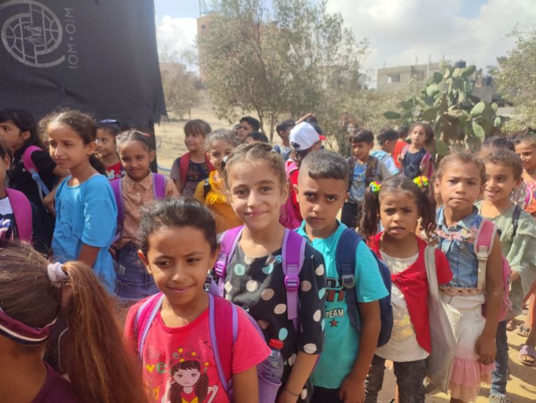 غزة.. مدرسة "ماجدة عوض" مساحة أمل لأطفال الحرب