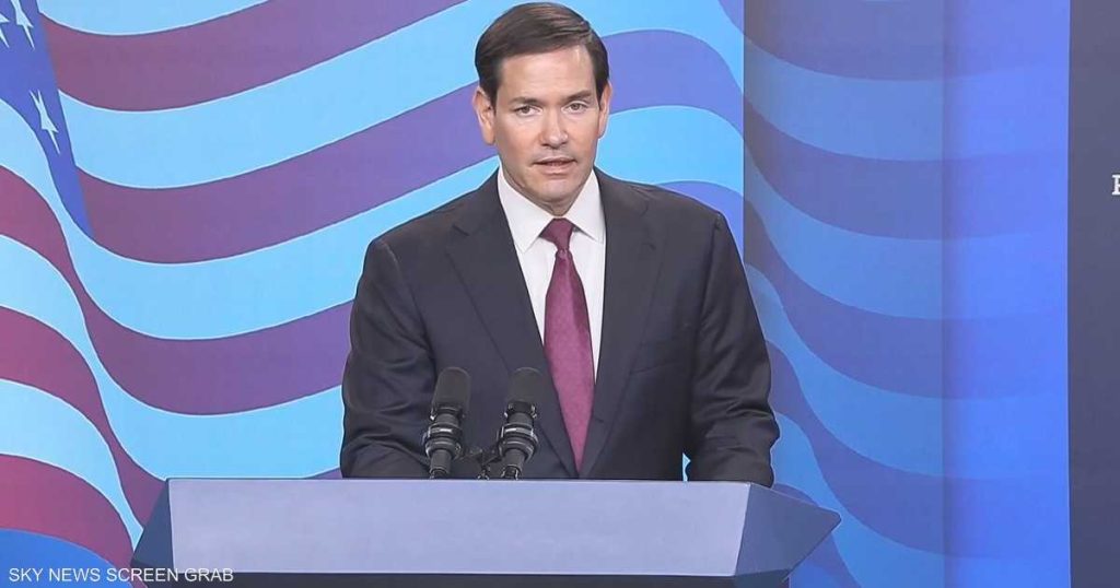 روبيو يتعهد بـ”دعم ثابت” لإسرائيل لتحقيق أهدافها في غزة