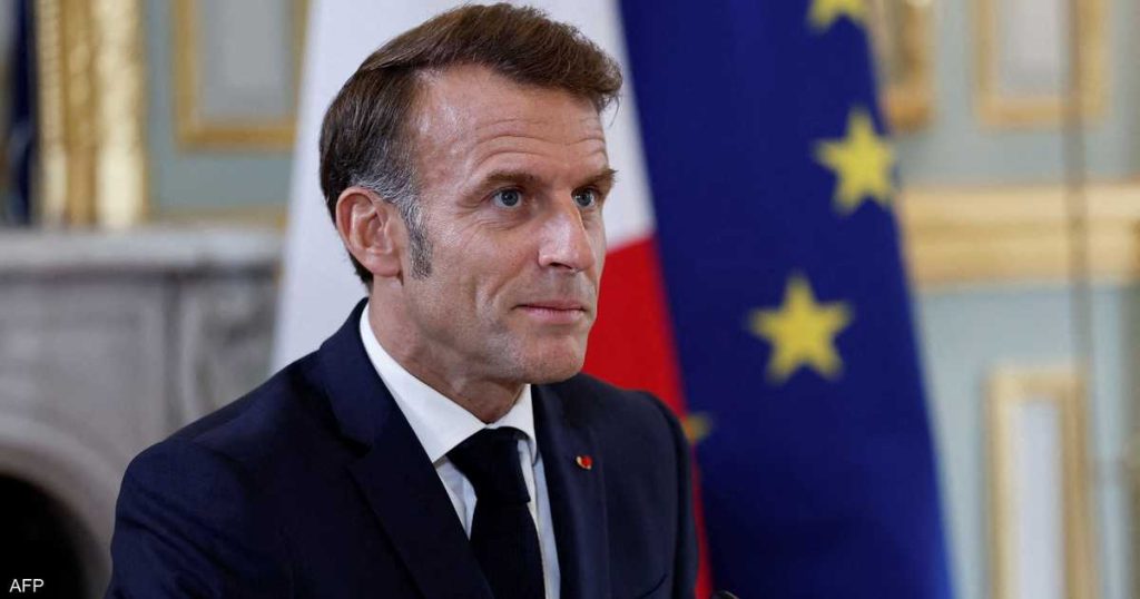 ماكرون: إسرائيل تدمر صورتها أمام العالم