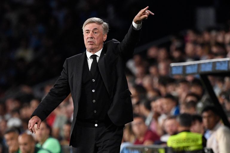 أنشيلوتي لا يرى ريال مدريد مرشحا للفوز بدوري أبطال أوروبا