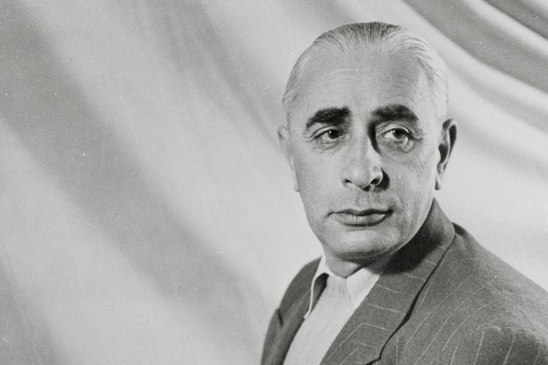 (Original Caption) Pinhas Lavon, focal point of the greatest political storm in Israeli history, resigned, Feb. 9, as Secretary General of the Histradut Labor Federation. Lavon, temporarily removed from political power by the resignation, was forced to quit to end the feud between Ben-Gurion's Mapai Labor Party and Lavon's supporters. Lavon was cleared recently of any blame for a secrecy shrouded security operation failure in 1954 by the country's former coalition cabinet. Ben-Gurion did not agree with the cabinet's decision and demanded they re-open the case. Finally Ben-Gurion resigned, Jan. 31, in protest to the cabinet decision, automatically bringing about the fall of the government. Ben-Gurion is now acting as caretaker Premier until President Ben-Zvi can find someone to form a new government.