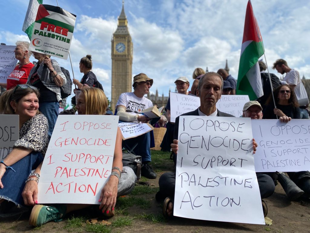 رغم التهديد بالإدانة.. توسع الاحتجاجات بلندن ضد حرب الإبادة بغزة