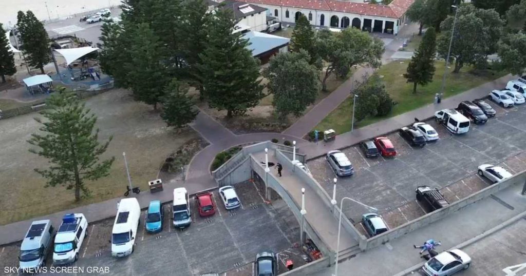 هجوم سيدني.. فيديو لـ”درون” ترصد اللحظات الأخيرة للمسلحين