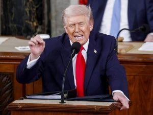 خطاب حالة الاتحاد ترمبي بامتياز وخلا من أي مفاجآت